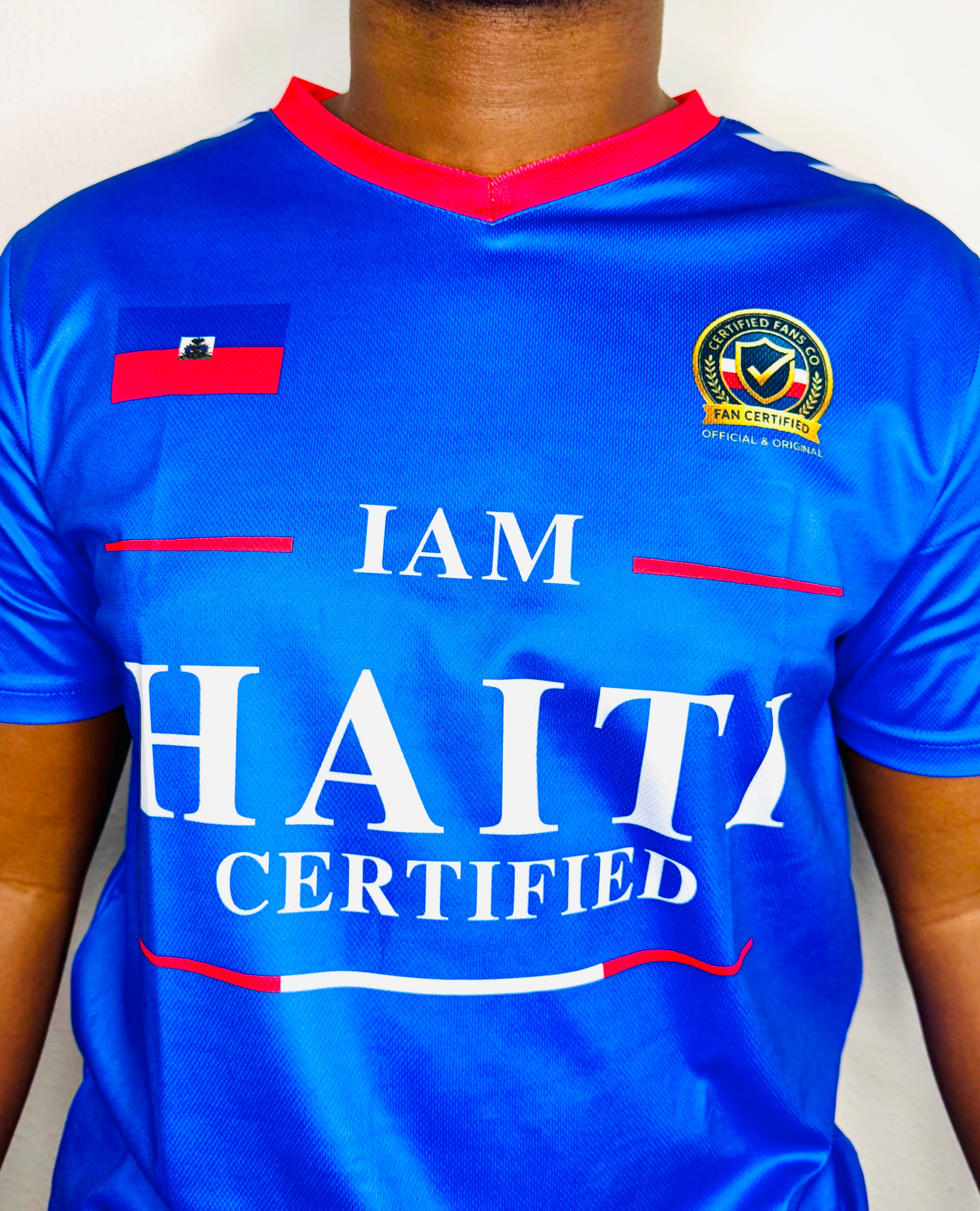 I AM HAITI CERTIFIED™ Soccer Jersey – Liberté Edition #04