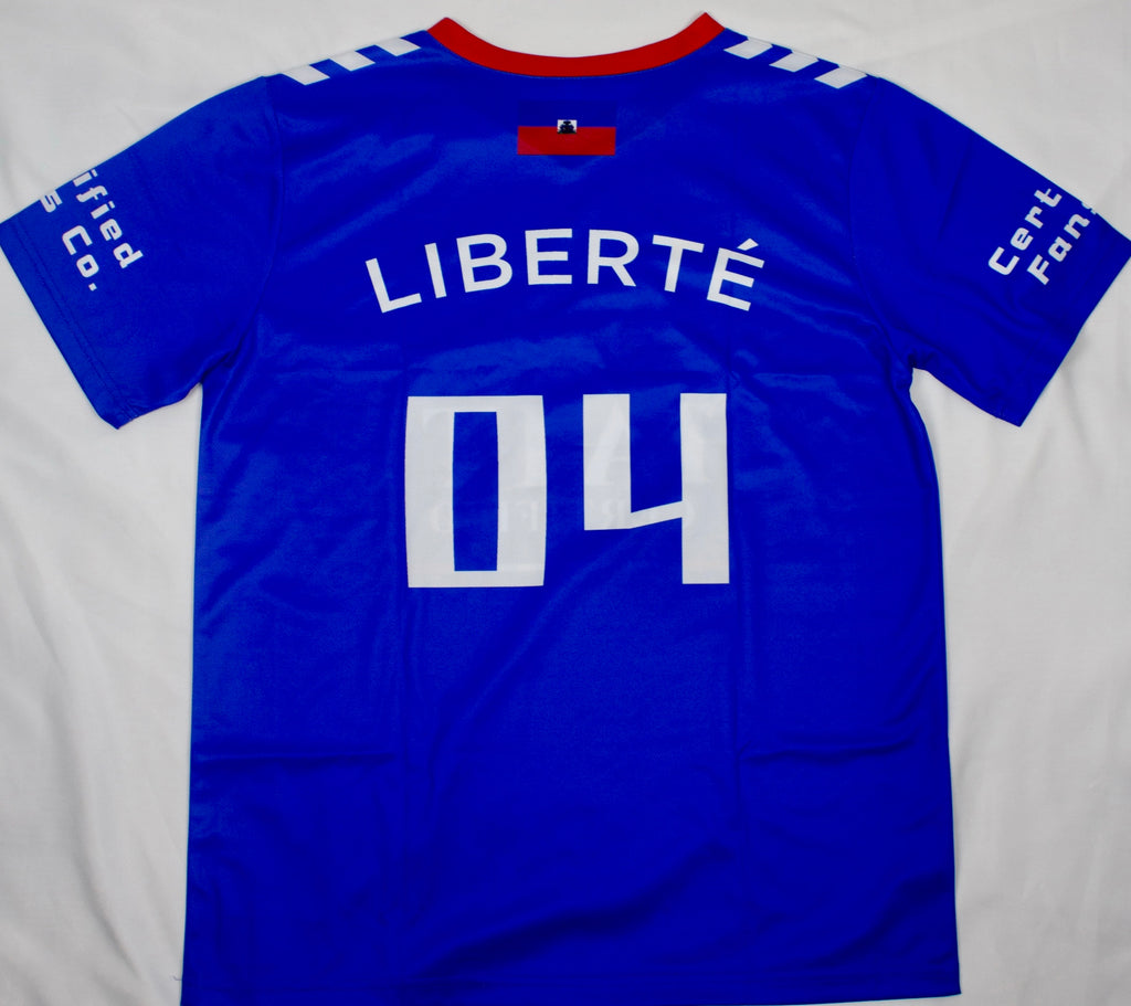 I AM HAITI CERTIFIED™ Soccer Jersey – Liberté Edition #04