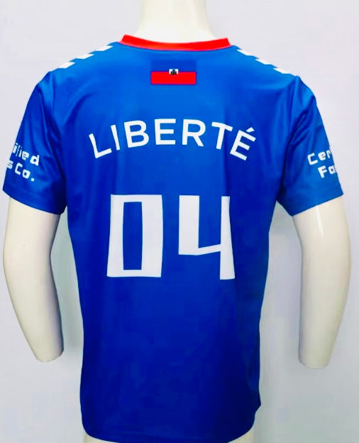 I AM HAITI CERTIFIED™ Soccer Jersey – Liberté Edition #04