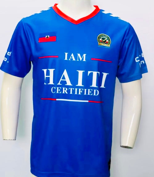 I AM HAITI CERTIFIED™ Soccer Jersey – Liberté Edition #04